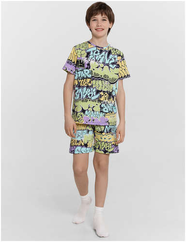 Комплект для дома для мальчиков с принтом Mark Formelle / 103235545 - вид 2