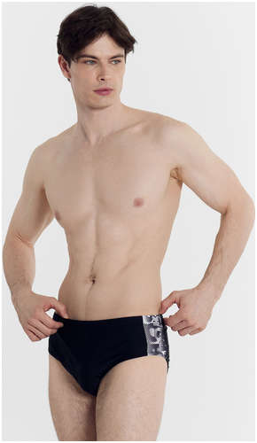Плавки купальные мужские черные с печатью Mark Formelle 103191733