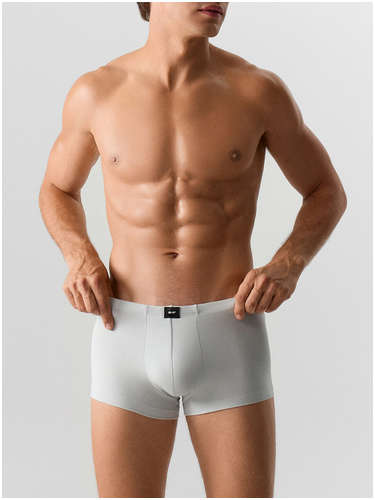 Трусы боксеры мужские серые Mark Formelle / 103242279 - вид 2