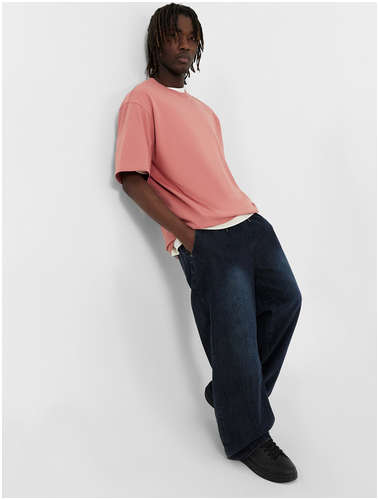 Футболка мужская розовая оверсайз Mark Formelle / 103227749 - вид 2