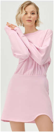 Теплое платье женское в розовом цвете Mark Formelle 103166289