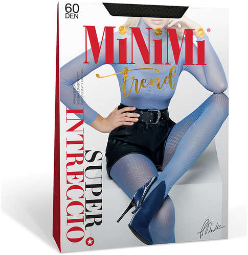 Колготки mini intreccio 60 nero MINIMI / 103152254