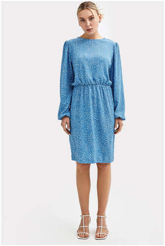 Платье женское синее с принтом Mark Formelle / 103176618 - вид 2