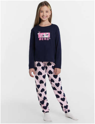 Комплект для девочек (джемпер, брюки) Mark Formelle / 103220538 - вид 2