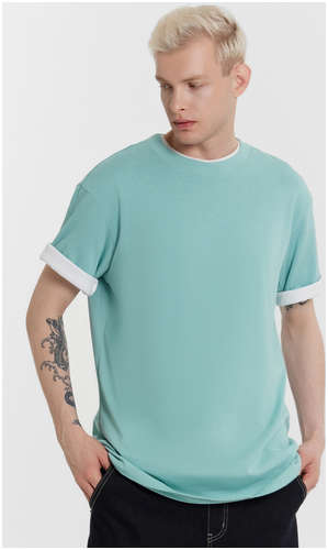 Футболка мужская голубая Mark Formelle 103234632