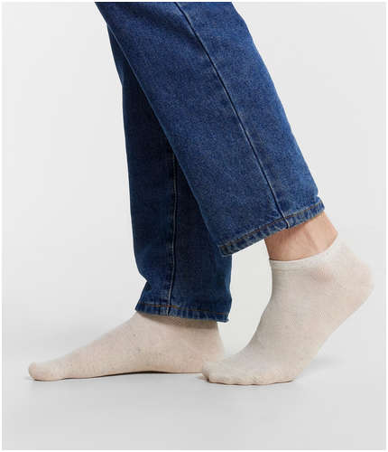 Носки мужские укороченные кремовые Mark Formelle 103232930