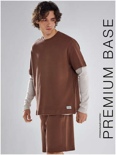 Футболка мужская коричневая Mark Formelle 103232887