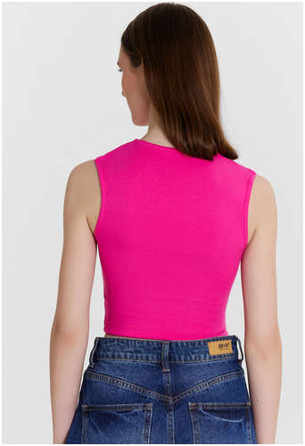Топ женский розовый укороченный Mark Formelle / 103238821 - вид 2