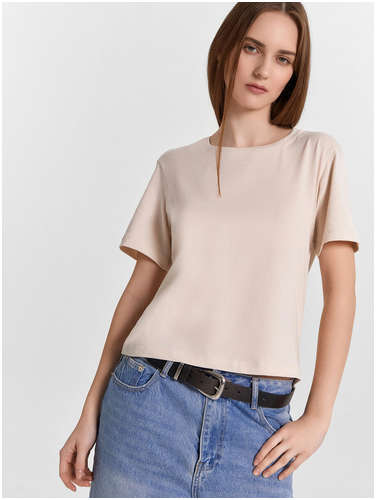 Футболка женская бежевая Mark Formelle 103230268