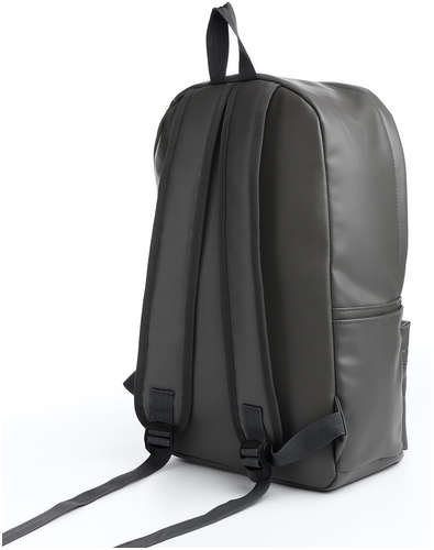Рюкзак молодежный на молнии, 3 кармана, цвет серый / 103178714 - вид 2