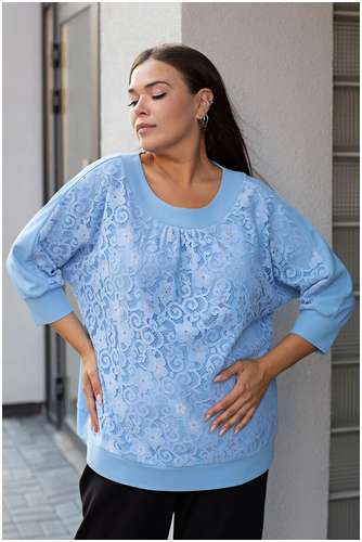 Блузка Luxury / 103205876 - вид 2