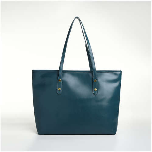 Сумка женская на молнии, цвет синий 103202472