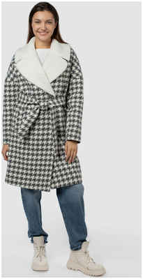 Пальто женское утепленное (пояс) EL PODIO / 103106344 - вид 2