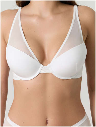 Бюстгальтер женский белый Mark Formelle 103239856