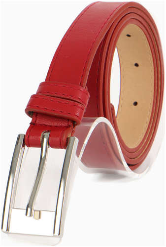 Ремень женский, ширина 2.7 см, пряжка металл, красный 103241491
