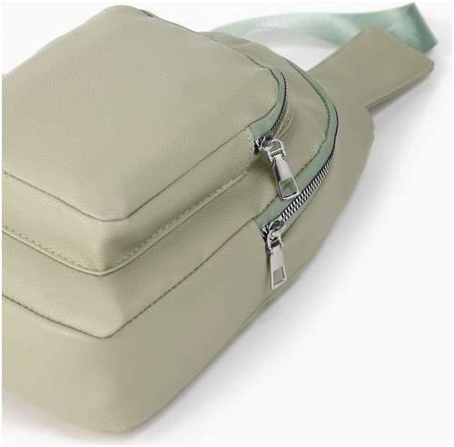 Рюкзак-слинг через плечо novaria с карманом, зеленый / 103220983 - вид 2