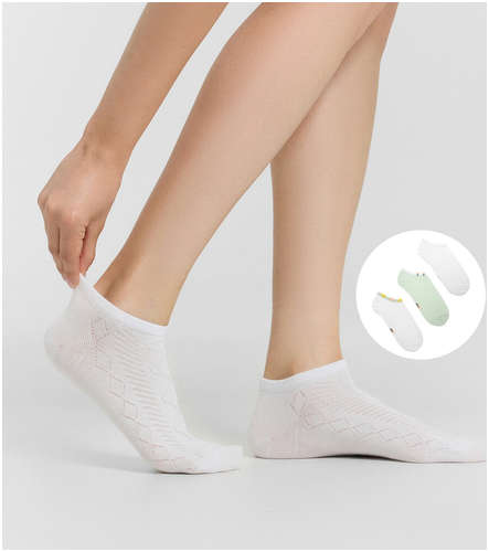 Носки женские в наборе, 3 пары Mark Formelle 103240983