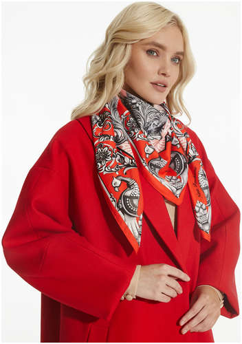 Платок ″Русское чугунное литье″, 90*90 Русские в моде / 103159764 - вид 2