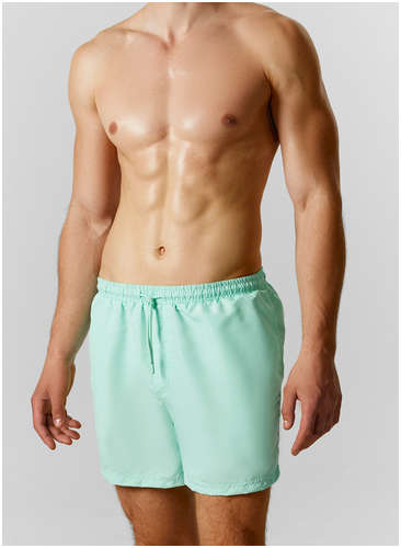 Шорты для плавания мужские голубые Mark Formelle / 103233546 - вид 2