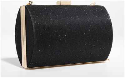 Сумка-клатч на фермуаре, цвет черный / 1031396 - вид 2