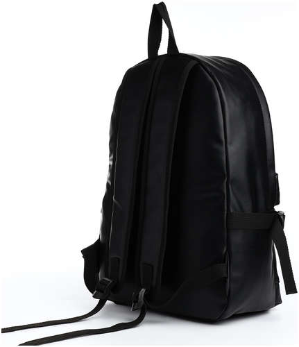 Рюкзак школьный aelion с карманами, черный / 103181610 - вид 2