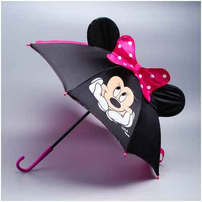 Зонт детский с ушами, d=52см, минни маус Disney / 10397397 - вид 2