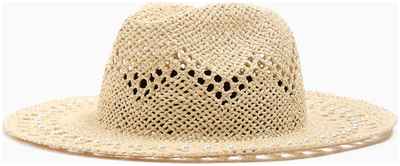 Шляпа женская с декором minaku цвет молочный, р-р 56-58 / 103113109