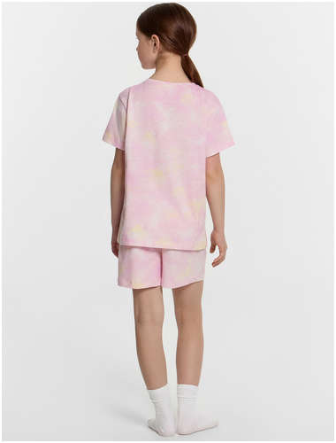 Комплект для девочек (футболка, шорты) Mark Formelle / 103241699 - вид 2