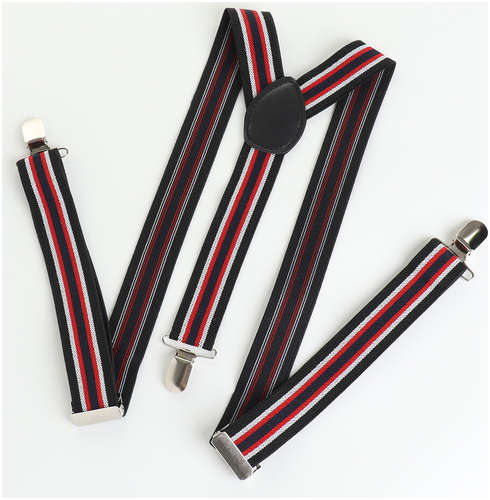 Подтяжки взрослые, ширина 2,5 см, цвет разноцветный / 103198326 - вид 2