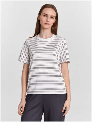 Футболка женская в полоску Mark Formelle / 103229992 - вид 2
