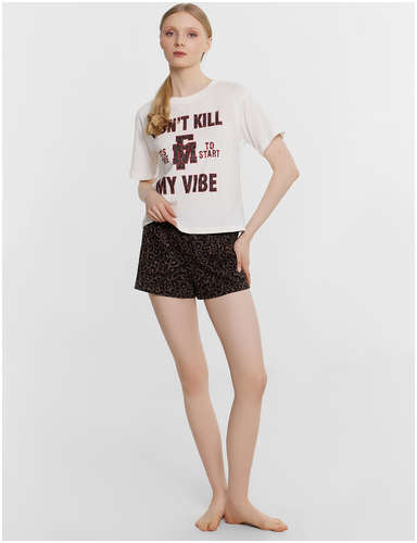 Комплект женский (футболка, шорты) Mark Formelle 103226220