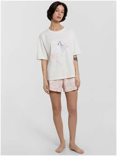 Комплект женский (джемпер, шорты) Mark Formelle / 103235903 - вид 2