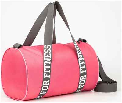 Сумка женская спортивная just for fitness на молнии, цвет розовый NAZAMOK / 10343130 - вид 2