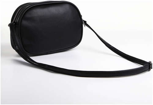 Сумка женская на молнии, цвет черный / 103174539 - вид 2