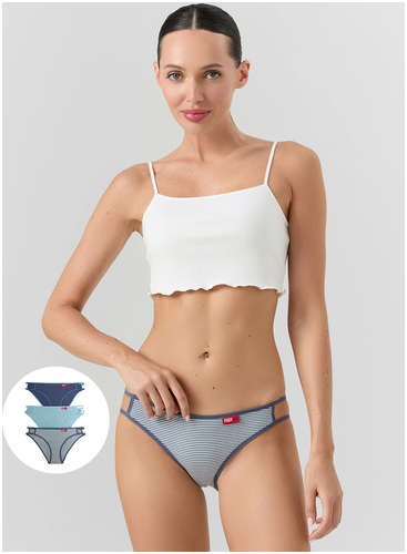 Трусы слипы женские в наборе, 3 шт Mark Formelle 103242664