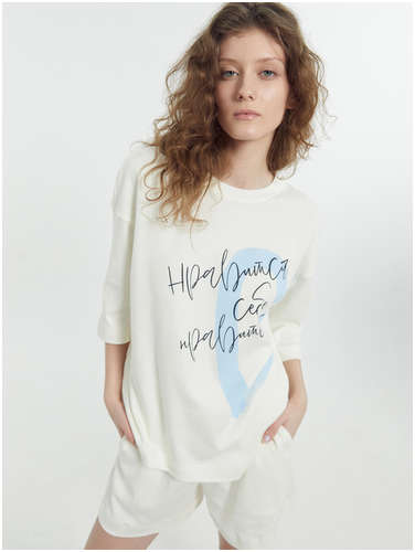 Комплект женский (футболка, шорты) Mark Formelle / 103178404