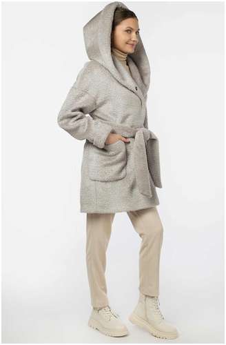 Пальто женское демисезонное (пояс) EL PODIO / 103153922 - вид 2