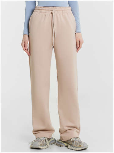 Брюки женские бежевые Mark Formelle / 103233520 - вид 2