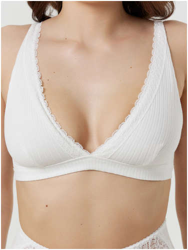 Бюстгальтер женский белый Mark Formelle 103237947
