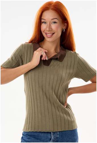 Футболка вязаная поло Lika Dress 103241666