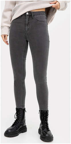 Брюки женские джинсовые в светло-сером цвете Mark Formelle / 103176619