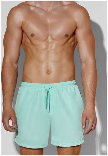 Шорты для плавания мужские голубые Mark Formelle 103233546