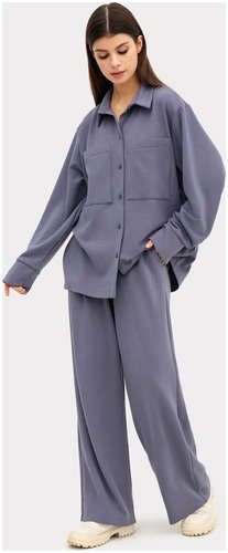 Рубашка женская серая Mark Formelle / 103228522 - вид 2