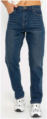 Брюки джинсовые мужские в темно-синем цвете Mark Formelle / 103166507