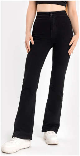Брюки женские джинсовые черные Mark Formelle 103166443