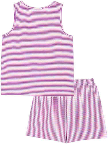 Пижама трикотажная комплект майка шорты пояс PLAYTODAY / 103180212 - вид 2