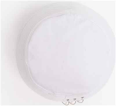 Панама женская minaku с кольцами, белая, размер 56-58 / 103107391 - вид 2