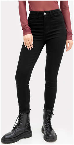Брюки женские джинсовые в черном цвете Mark Formelle 103176620