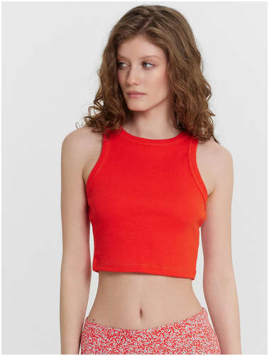 Топ женский красный укороченный Mark Formelle / 103231616 - вид 2