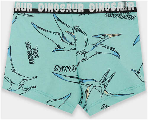 Трусы для мальчиков голубые с принтом Mark Formelle / 103232894 - вид 2